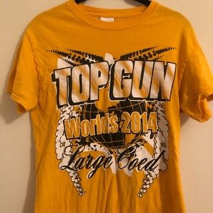 Top Gun Large Coed TGLC Worlds 2015 T-Shirt